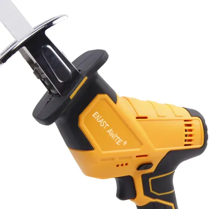 Rechargeable Lithium-ion Power Saber Saw: Cordless, Electric Reciprocating Saw for Wood and Metal Cutting