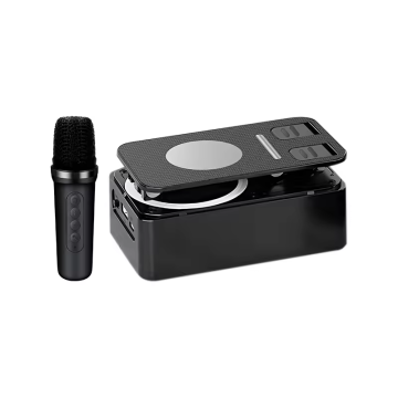 K-18 360 Degree Rotary Phone Holder with BT Speaker and Microphone Bracket