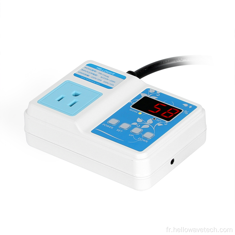 Contrôleur de température du thermostat Hellowave pour aquarium