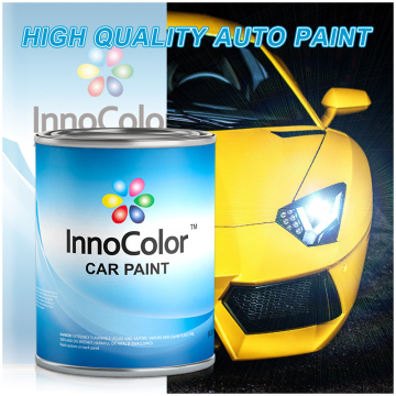 Revêtement en polyuréthane couleurs métalliques à 2 étages couleurs de base à composant unique pour réparer l&#39;automobile