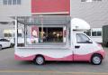 Piccolo furgone fast food mobile all&#39;aperto