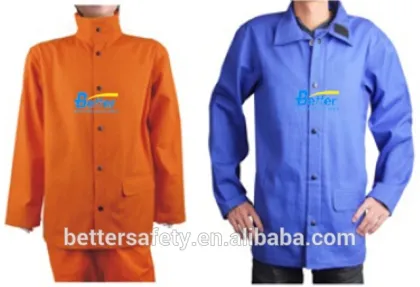 Orange FR Cotton Fire Retardant Clothing, Flame Retardant Clothing