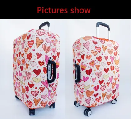 Fashion Style High Elasticity Spandex Protective Luggage Cover