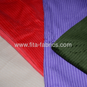6w 100%cotton Dyeing Wale Corduroy Fabric For Mens Trousers Or Womens Trousers 