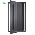 Modern Luxury Wooden Pivot Door with Hidden Slats for House Entrance