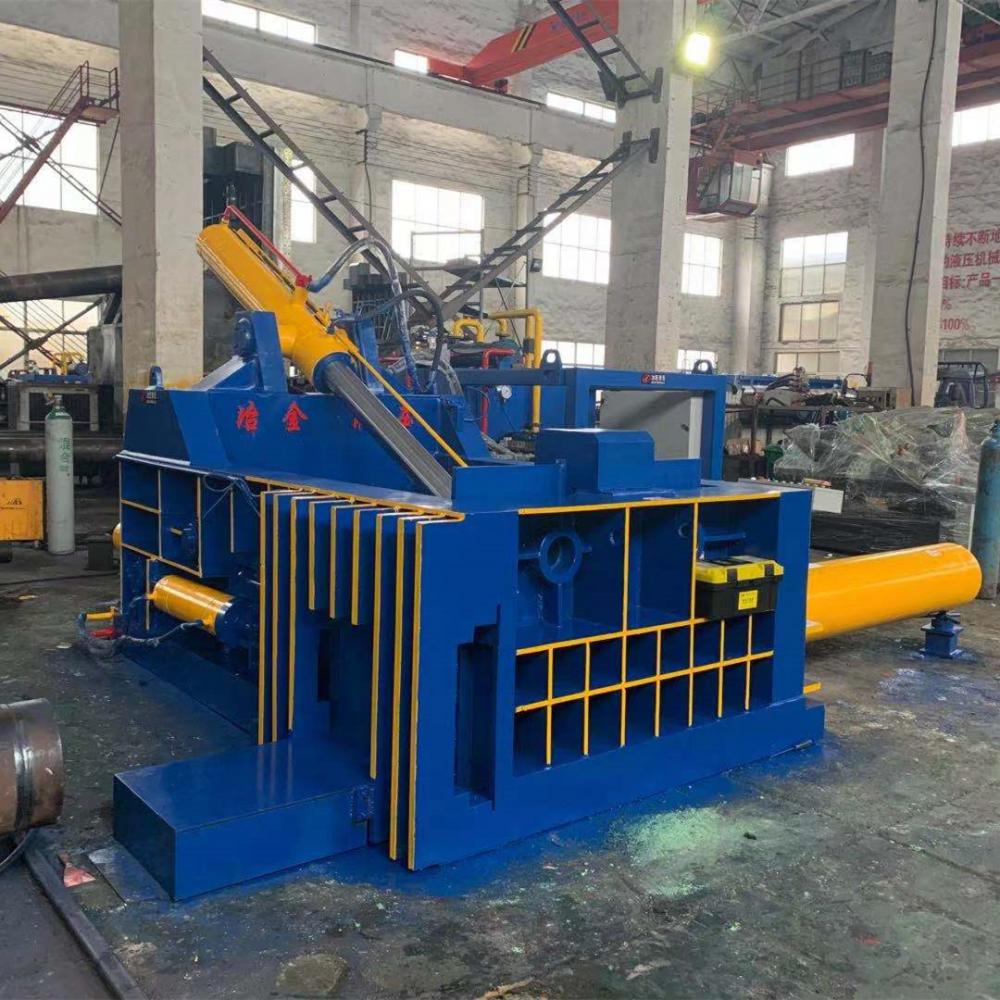 Auto Steel Wires Turnings Shavings Scraps Baling Machine