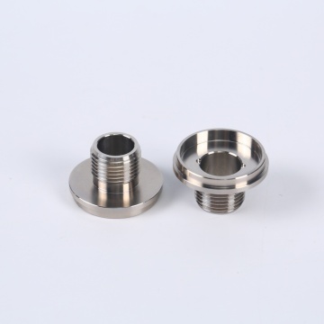 Connector Parts CNC Milling Part M12 Connector Shell 316L Material CNC Machining Manufactory