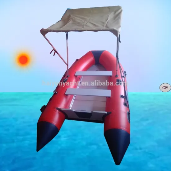 2015 Rigid Inflatable fishing Boat with sunshade for Sale