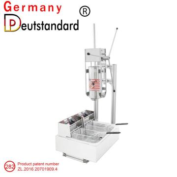 commerical manual stainless steel churros machine