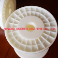 White Plastic Empty Spool Threaded Spool for Wire