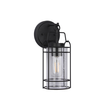 Vintage Industrial Cage Pendant Lamp Elegant Outdoor Wall Lantern Garden Lighting Supplier