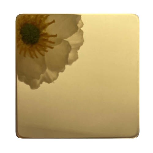 Revestimento colorido em aço inoxidável 18