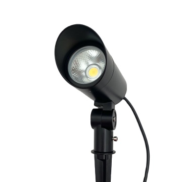 DMX Spotlight: Piedistallo spot in alluminio in alluminio in alluminio esterno - un piedistallo perfetto per spot da giardino per illuminazione calda per alberi caldi