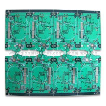 4L OSP PCB with 0.2-4.0mm Board Thickness, 0.1/0.1mm Minimum Trace Width/Space
