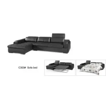 Practical Leather Sofa Bed, Leather Sofa Suite