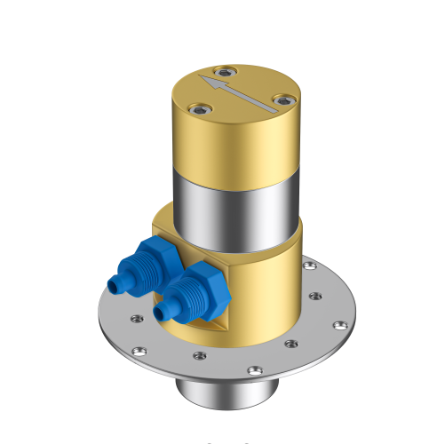Bomba de micro engranaje industrial compacta con resistencia química