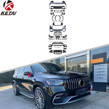 GLS63 AMG Style Body Kit untuk Benz W167 (2019-2022)
