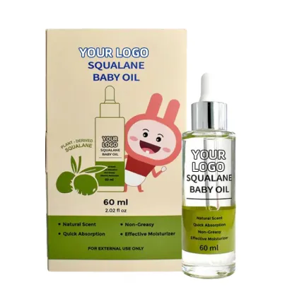 Baby Body Massage Oil - Sleepy Time, 60ml - Natural Moisturizing and Smoothing Essential Oil