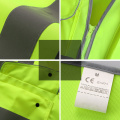 Uniformes atmungsaktives OEM -Out -Reflektiersicherheitsweste