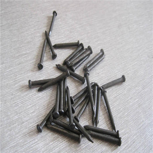 Black concrete steel nails size