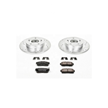 ชุดเบรกด้านหลัง Powerstop และชุดระบบเบรกดิสก์ K1169 สำหรับ Nissan Maxima / Maxima Qx IV