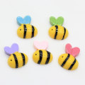 Varie mini resine animali a forma di insetto Perline cabochon con retro piatto per bambini Decorazione giocattolo fai da te Charms Decorazione conchiglia per telefono