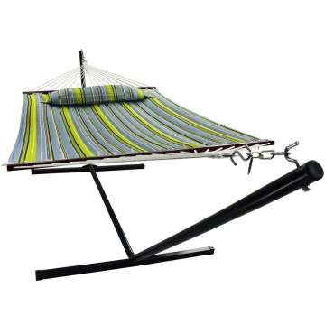 Quilted Hammock 450 BLS Capacity with Pillow
