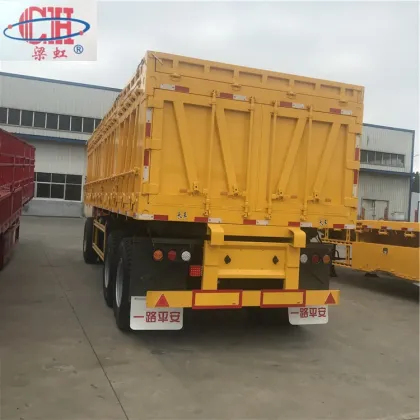 Full-trailer Dump Truck Dumping Trucks