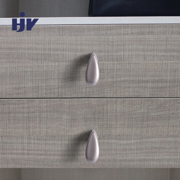 Finger pull cabinet hardware Chrome color