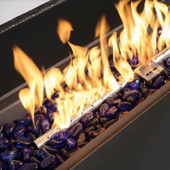 Smokeless Table Top Fire Pit: Eco-Friendly 19-inch Large Indoor 360-degree Solution