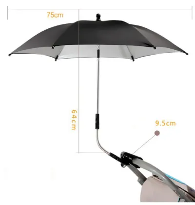 Fulton Baby Walker with Portable Umbrella Clamp