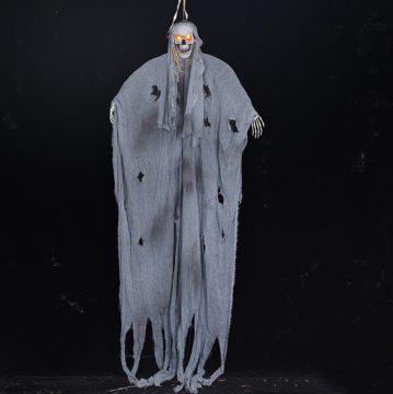 Life-Size Animatronic Ghost Decorations for Outdoor Halloween
