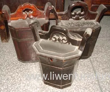 Antique Teapot Bucket 