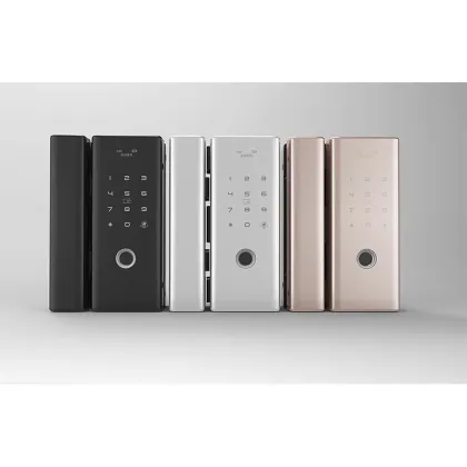 Smart TTlock Electronic Glass Door Lock For Office