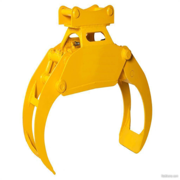 Factory Direct Sales: Mini Excavator Log Backhoe με 360 ° Grapple Bucket και υδραυλικό Rock Grapple