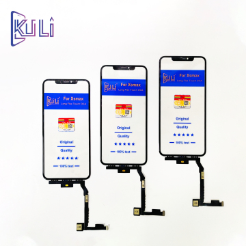 KULI Original Quality LCD Front Outer Cover Glass Screen Panel Sensor Replacement for iPhone XS Max with OCA