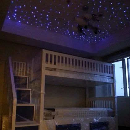 Hot Sales Customized LED Fiber Optic Lights Sky Ceiling Tiles Glowing Stars