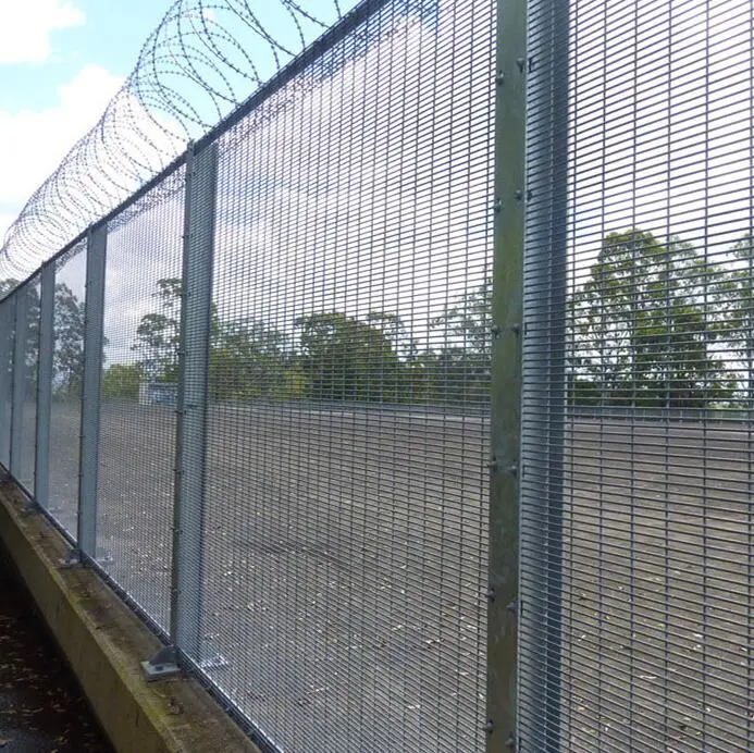 Prision Fence High Quality Barbed Wire Mesh 358 Fence