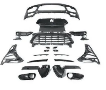 Factory Outlet Porsche Cayenne 11-14 Body Kits for Upgrade to Turbo Models