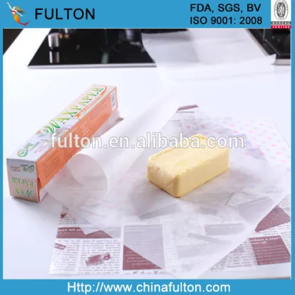 cheese paper/wax cheese wrapping paper /printed cheese paper