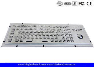 86 Keys IP65 Rated Stainless Steel Industrial Kiosk Keyboar