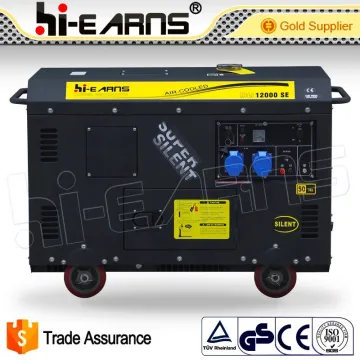 DG12000SE 8.5KW big canopy home use silent portable diesel generator set