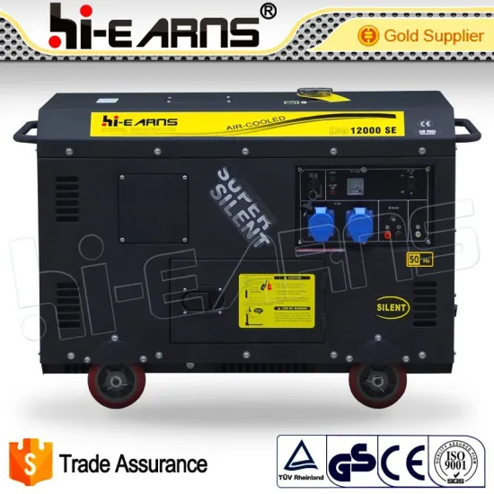 DG12000SE 8.5KW big canopy home use silent portable diesel generator set