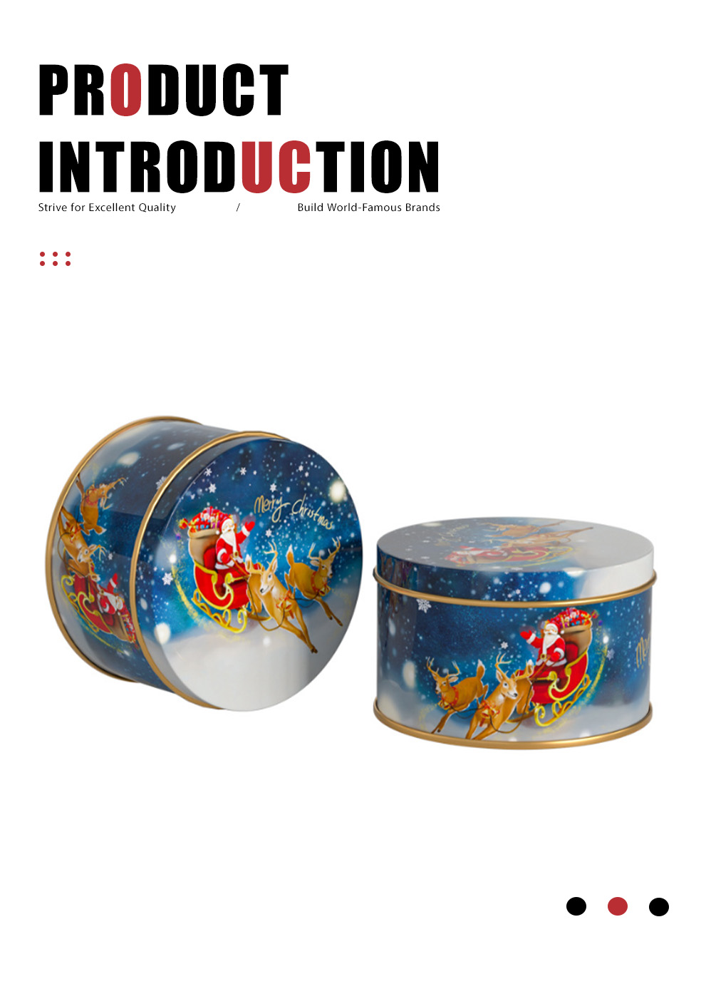 6-Christmas round tin can-X