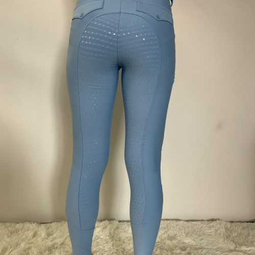 Equestrian Silicone Jodhpurs Women Horse Riding Breeches