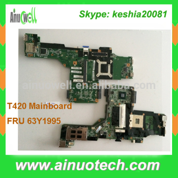 FRU 63Y1995 Laptop mainboard for LENOVO thinkpad IBM T420 T420i T420S notebook system board CPU I3 I5 I7 motherboard