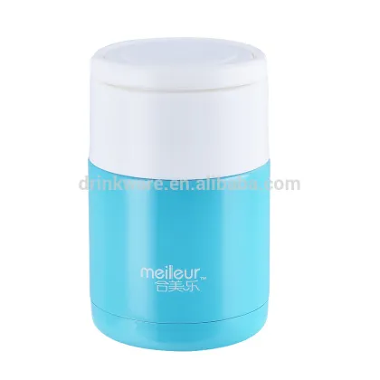 LFGB FDA double wall stainless steel vacuum food thermos, thermos lunch box