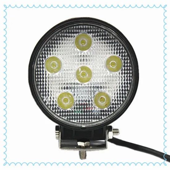 Auto Parts 18W Offroad Led Work Lamp,12v Automotive Led Light Car4X4