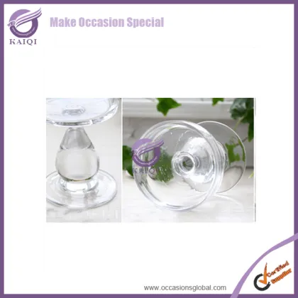 Tall Glass Votive Plastic Candle Holders For Weddings