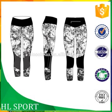 Nude Women Yoga Tights Fitness Custom Compression Pants